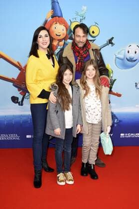 Judith Williams mit Ehemann Alexander Klaus Stecher und Töchtern bei der Premiere des Kinofilms Ritter Rost 2 - Das Schrottkomplott im Mathäser Filmpalast in München, 15.01.2017 Foto:xP.xSchönbergerx xFuturexImage