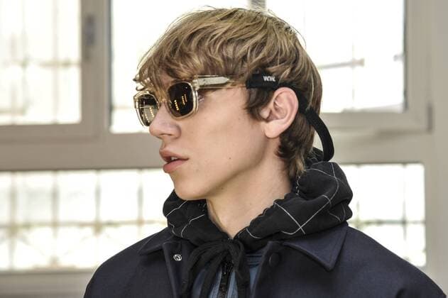 Italy:Wood Wood backstage at Milan Fashion week A model is seen on backstage of Wood Wood show during Milan Men s Fashion Week Fall Winter 2017 18  GaetanoxPiazzolla