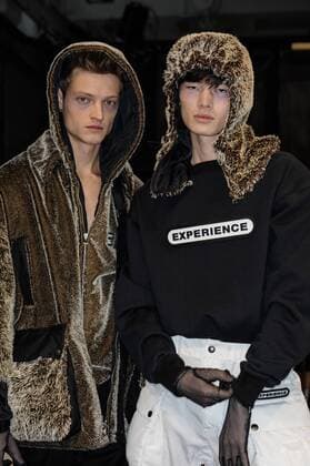 Mailand Fashion Week - Malibu1992 Modenschau Backstage Italy: Malibu 1992 backstage at Milan Fashion week Malibu 1992 backstage at Milan, man s fashion week  GaetanoxxPiazzolla