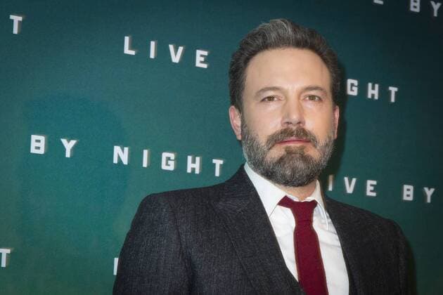 Ben Affleck CELEBRITES : Photo call du film LIVE BY NIGHT - Paris - 16 01 2017 StephenCaillet Panoramic 
