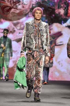 Milan Men s Fashion Week Fall Winter 2017 2018. Milano Moda Uomo, autunno inverno 2017 2018 .ETRO fashionshow Pictured: model  Copyright: xRiccardoxGiordanoxSickix xIPAx