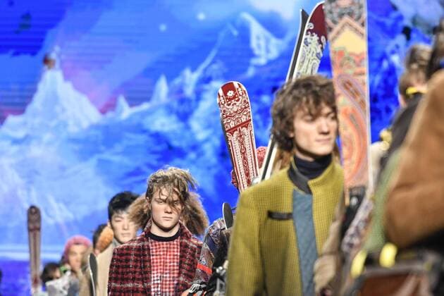 Milan Men s Fashion Week Fall Winter 2017 2018. Milano Moda Uomo, autunno inverno 2017 2018 .ETRO fashionshow Pictured: model  Copyright: xRiccardoxGiordanoxSickix xIPAx