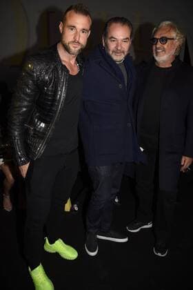 Milan Man s Fashion Week autumn winter 2017. . 2018 Billionaire Arrivals Pictured Philipp Plein Flavio Briatore Remo Ruffini  Copyright: xSimonaxChiocciax xIPAx