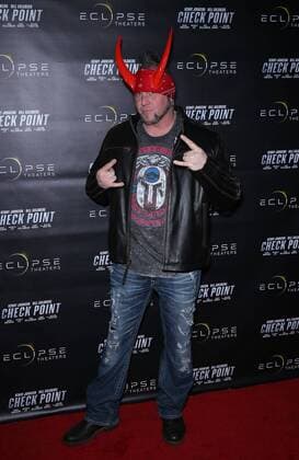 January 16, 2017 - Las Vegas, NV, United States - 16 January 2017 - Las Vegas, NV - Horny Mike. Check Point Premiere at Eclipse Theaters Las Vegas . Photo Credit: MJT AdMedia Las Vegas United States - ZUMAa123 20170116_zaa_a123_028
