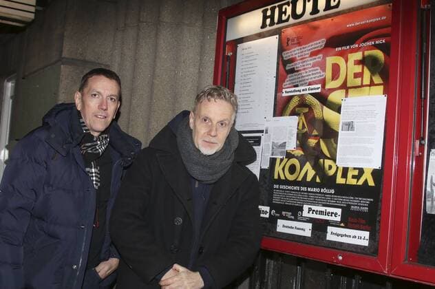 Mario Roellig und Jochen Hick bei der Premiere des Dokumentarfilms Der Ost-Komplex im Abaton Kino. Hamburg, 16.01.2017 Foto:xgbrcix xFuturexImage