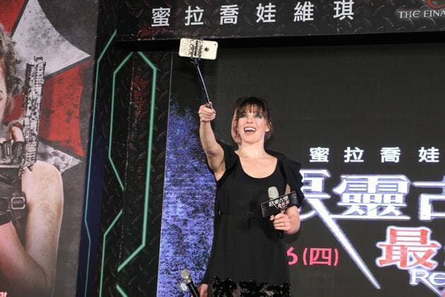 Milla Jovovich and Paul Anderson attend the premiere of their new movie Resident Evil: The Final Chapter in Taipei, Taiwan, China on 16th January, 2017.  201701162106