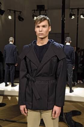 Model bei der Brachman Fashion Show auf der Mercedes-Benz Fashion Week Berlin Autumn Winter 2017. Berlin, 17.01.2017 Foto:xF.xKernx xFuturexImage