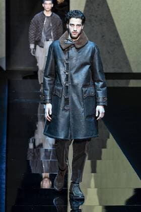 Milan Men s Fashion Week Fall Winter 2017 2018. Milano Moda Uomo, autunno inverno 2017 2018 .Giorgio Armani fashionshow Pictured: model  Copyright: xRiccardoxGiordanoxSickix xIPAx