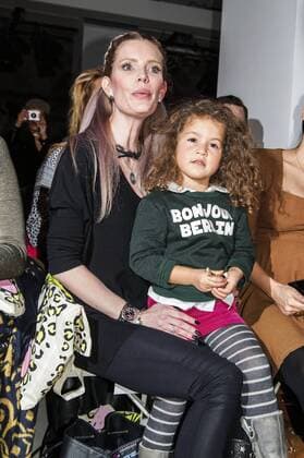 Mirja du Mont bei der Lena Hoschek Fashion Show auf der Mercedes-Benz Fashion Week Berlin Autumn Winter 2017. Berlin, 17.01.2017 Foto:xK.xWernerx xFuturexImage