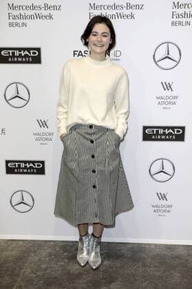 Lea van Acken bei der Hien Le Fashion Show auf der Mercedes-Benz Fashion Week Berlin Autumn Winter 2017. Berlin, 17.01.2017 Foto:xS.xGabschx xFuturexImage