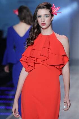 A model presents creations of the Mexican brand Close during the opening runway of the 66th Intermoda in Guadalajara, Jalisco, Mexico, 17 January 2017. Intermoda is the biggest exhibition of the fashion industry in Latin America. OPENING OF THE 66TH INTERMODA IN GUADALAJARA !ACHTUNG: NUR REDAKTIONELLE NUTZUNG!  MEX002 20170117-636202869850948663