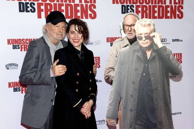 Themen der Woche Michael Gwisdek und Antje Traue bei der Weltpremiere des Kinofilms Kundschafter des Friedens im Kino International. Berlin, 17.01.2017 Foto:xA.xBuggex xFuturexImage