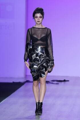 Model presents creations by Avicsc during the 66 edition of Intermoda, in the city of Guadalajara, Mexico, on 17 January 2017. EFE Ulises Ruiz Basurto EDITION 66 OF INTERMODA !ACHTUNG: NUR REDAKTIONELLE NUTZUNG!  MEX50 20170118-636203082023973379