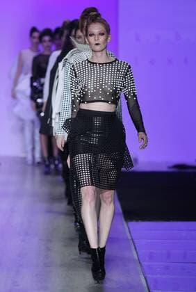 Model presents creations by Avicsc during the 66 edition of Intermoda, in the city of Guadalajara, Mexico, on 17 January 2017. EFE Ulises Ruiz Basurto EDITION 66 OF INTERMODA !ACHTUNG: NUR REDAKTIONELLE NUTZUNG!  MEX50 20170118-636203082037389035