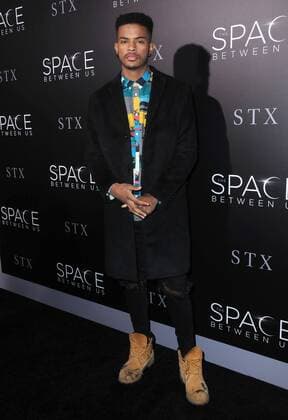 January 17, 2017 - Hollywood, CA, United States - 17 January 2017 - Hollywood, California - Trevor Jackson. 2017 The Space Between Us special Los Angeles screening held at Arclight Hollywood. Photo Credit: AdMedia Hollywood United States - ZUMAa123 20170117_zaa_a123_323