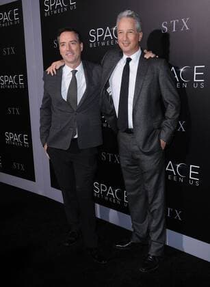 January 17, 2017 - Hollywood, CA, United States - 17 January 2017 - Hollywood, California - Simon Horsmon, Jeffrey Soros. 2017 The Space Between Us special Los Angeles screening held at Arclight Hollywood. Photo Credit: AdMedia Hollywood United States - ZUMAa123 20170117_zaa_a123_337