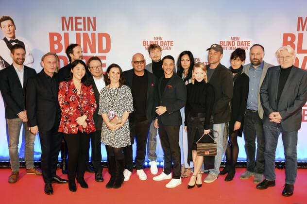 Regisseur Marc Rothemund mit Cast und Team bei der Weltpremiere des Kinofilms Mein Blind Date mit dem Leben im Mathäser Filmpalast. München, 17.01.2017 Foto:xP.xSchönbergerx xFuturexImage