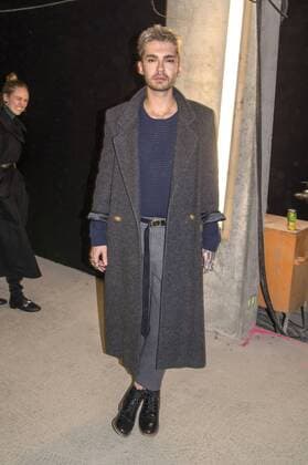 Bill Kaulitz von Tokio Hotel bei der Malaikaraiss Fashion Show auf der Mercedes-Benz Fashion Week Berlin Autumn Winter 2017. Berlin, 17.01.2017 Foto:xK.xWernerx xFuturexImage