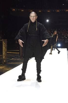 Model bei der Esther Perbandt Fashion Show auf der Mercedes-Benz Fashion Week Berlin Autumn Winter 2017. Berlin, 17.01.2017 Foto:xF.xKernx xFuturexImage