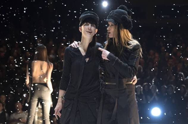 Esther Perbandt und Veruschka Gräfin von Lehndorff bei der Esther Perbandt Fashion Show auf der Mercedes-Benz Fashion Week Berlin Autumn Winter 2017. Berlin, 17.01.2017 Foto:xF.xKernx xFuturexImage