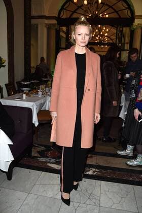 Franziska Knuppe beim Grazia Pop Up Breakfast am 18.01.2017 im Rahmen der Mercedes-Benz Fashion Week Herbst Winter 2017 in Berlin MBFW Fashionweek 2017 Januar in Berlin- Grazia Pop Up Breakfast Event 