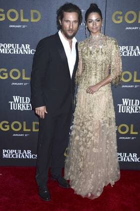 Matthew McConaughey mit Gattin Camila Alves bei der Weltpremiere des Kinofilms Gold im AMC Loews Lincoln Square 13 Theater. New York, 17.01.2017 Foto:xD.xVanxTinex xFuturexImage