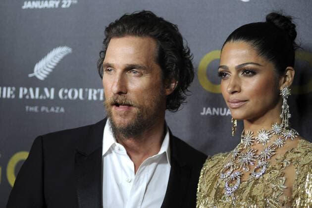 Matthew McConaughey mit Gattin Camila Alves bei der Weltpremiere des Kinofilms Gold im AMC Loews Lincoln Square 13 Theater. New York, 17.01.2017 Foto:xD.xVanxTinex xFuturexImage