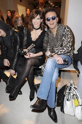 Isabell Horn und Julian F.M. Stoeckel bei der Rebekka Ruetz Fashion Show auf der Mercedes-Benz Fashion Week Berlin Autumn Winter 2017. Berlin, 18.01.2017 Foto:xS.xGabschx xFuturexImage