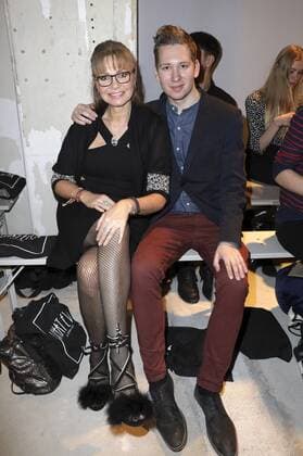 Maren Gilzer und Maximilian Seitz bei der Rebekka Ruetz Fashion Show auf der Mercedes-Benz Fashion Week Berlin Autumn Winter 2017. Berlin, 18.01.2017 Foto:xS.xGabschx xFuturexImage