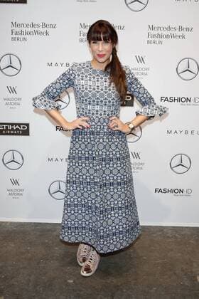Alexandra Leinauer (Polzin) - Ankunft zur Rebekka Ruètz Fashion-Show im Rahmen der Mercedes-Benz Fashion Week Berlin Spring Summer 2017 Collections im Kaufhaus Jandorf in Berlin am 18.01.2017. Mercedes-Benz Fashion Week Berlin Spring Summer 2017 Collections