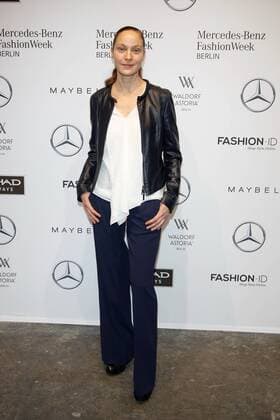 Berlin Fashion Week - Prominente bei Laurel Jeanette Hain - Ankunft zur Laurèl Fashion-Show im Rahmen der Mercedes-Benz Fashion Week Berlin Spring Summer 2017 Collections im Kaufhaus Jandorf in Berlin am 18.01.2017. Mercedes-Benz Fashion Week Berlin Spring Summer 2017 Collections
