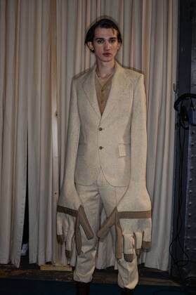 France:Beirendonck backstage at PFW Walter Van Beirendonck backstage at Paris man s fashion week.  GaetanoxPiazzolla