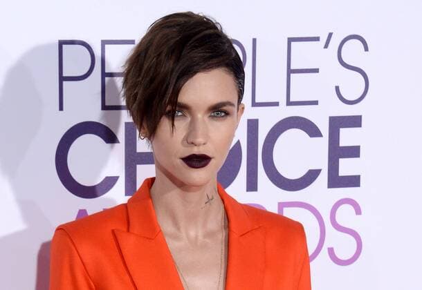 Actress Ruby Rose attends the 43rd annual People s Choice Awards at the Microsoft Theater in Los Angeles on January 18, 2017.  LAP20170118105 JIMxRUYMEN