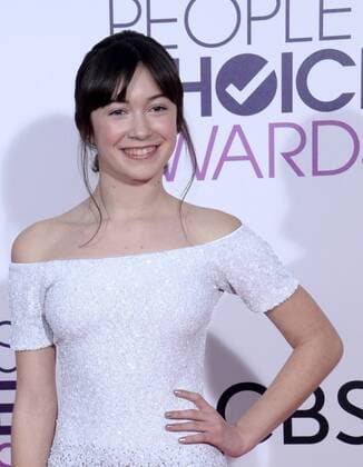 Actress Grace Kaufman attends the 43rd annual People s Choice Awards at the Microsoft Theater in Los Angeles on January 18, 2017.  LAP20170118133 JIMxRUYMEN