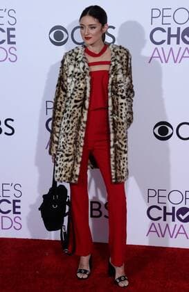 Caroline D Amore attends the 43rd annual People s Choice Awards at the Microsoft Theater in Los Angeles on January 18, 2017.  LAP20170118250 JIMxRUYMEN