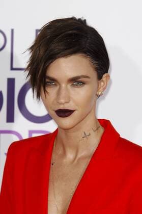 Ruby Rose PEOPLE S CHOICE AWARDS: ARRIVALS Los Angeles Patrick Rideaux PicturePerfect
