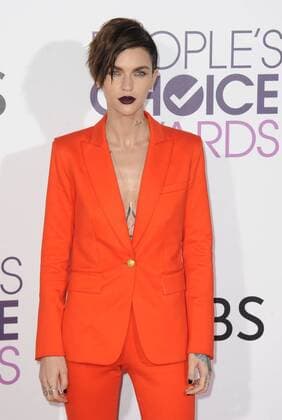 January 18, 2017 - Hollywood, California, U.S. - Ruby Rose attends The 43rd People s Choice Awards - Arrivals held at the Microsoft Theater L.A. Live in Los Angeles, California on January 18, 2017. 2017 Hollywood U.S. - ZUMAl86_ 20170118_zaf_l86_138