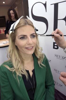 Tanja Bülter in der Beautysuite by PR Sugar auf der Mercedes-Benz Fashion Week Berlin Autumn Winter 2017. Berlin, 18.01.2017 Foto:xF.xKernx xFuturexImage