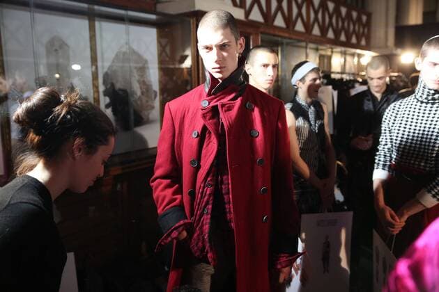 Paris Fashion Week - Haider Ackermann backstage - Fashion Week Mode - Haider Ackermann Collection - Paris - 18 01 2017 stephanechemin panoramic 