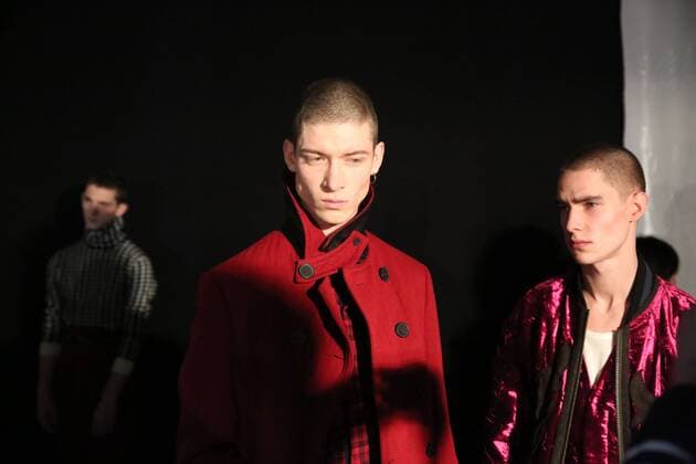 Paris Fashion Week - Haider Ackermann backstage - Fashion Week Mode - Haider Ackermann Collection - Paris - 18 01 2017 stephanechemin panoramic 