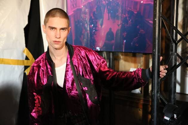 Paris Fashion Week - Haider Ackermann backstage - Fashion Week Mode - Haider Ackermann Collection - Paris - 18 01 2017 stephanechemin panoramic 