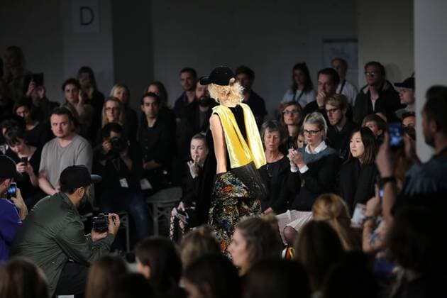 Germany: Steinrohner at the Mercedes-Benz Fashion Week Steinrohner showcases its latest Autumn Winter 2017 Collections in the Kaufhaus Jandorf in the Brunnenstrasse in Berlin-Mitte during the Mercedes-Benz Fashion Week Berlin Autumn Winter 2017 Collections. The photo shows models with the Steinrohner collection on the catwalk.  SimonexKuhlmey