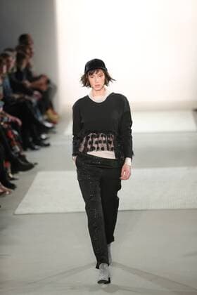Germany: Steinrohner at the Mercedes-Benz Fashion Week Steinrohner showcases its latest Autumn Winter 2017 Collections in the Kaufhaus Jandorf in the Brunnenstrasse in Berlin-Mitte during the Mercedes-Benz Fashion Week Berlin Autumn Winter 2017 Collections. The photo shows models with the Steinrohner collection on the catwalk.  SimonexKuhlmey