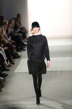 Germany: Steinrohner at the Mercedes-Benz Fashion Week Steinrohner showcases its latest Autumn Winter 2017 Collections in the Kaufhaus Jandorf in the Brunnenstrasse in Berlin-Mitte during the Mercedes-Benz Fashion Week Berlin Autumn Winter 2017 Collections. The photo shows models with the Steinrohner collection on the catwalk.  SimonexKuhlmey