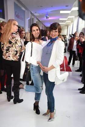 Sila Sahin und Isabell Horn beim Gala Fashion Brunch am 19.01.2017 im Rahmen der Mercedes-Benz Fashion Week Herbst Winter 2017 in Berlin MBFW Fashionweek 2017 Januar in Berlin- Gala Fashion Brunch 