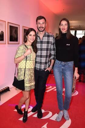 Birthe Wolter, Jochen Schropp und Annique Delphine beim Gala Fashion Brunch am 19.01.2017 im Rahmen der Mercedes-Benz Fashion Week Herbst Winter 2017 in Berlin MBFW Fashionweek 2017 Januar in Berlin- Gala Fashion Brunch 
