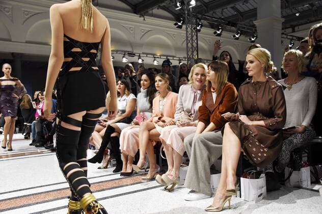Johanna Klum, Cathy Hummels, Franziska Knuppe, Eva Padberg und Judith Rakers bei der Marina Hoermanseder Fashion Show auf der Mercedes-Benz Fashion Week Berlin Autumn Winter 2017. Berlin, 19.01.2017 Foto:xF.xKernx xFuturexImage