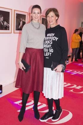 Katrin Wrobel und Eva Lutz beim GALA Fashion Brunch auf der Mercedes-Benz Fashion Week Berlin Autumn Winter 2017. Berlin, 19.01.2017 Foto:xK.xWernerx xFuturexImage