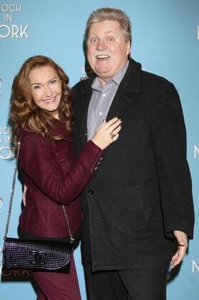 Klaus Baumgart mir Gattin Ilona bei der Premiere der Wiederaufnahme des Musicals Ich war noch niemals in New York im Stage Theater. Hamburg, 19.01.2017 Foto:xgbrcix xFuturexImage
