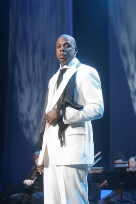 Jun 25, 2006; New York, NY, USA; JAY-Z performing at Radio City Music Hall during his Reasonable Doubt Tour. Mandatory - ZUMAa29_ 20060625_jab_a29_886